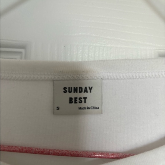 Aritzia Sunday best white button up - Picture 2 of 2